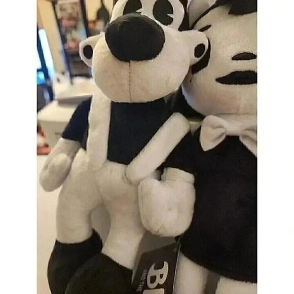 Bendy And The Ink Machine Betty, Boris Wolf Plush, Lot of 3 with tags - Picture 3 of 6